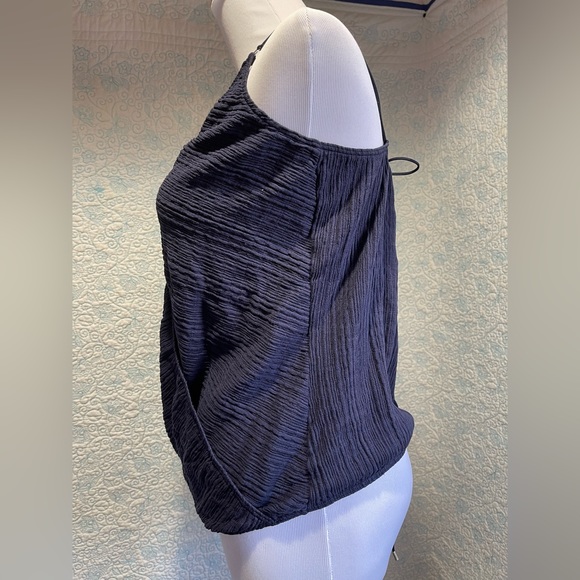 WOLFORD Women’s Deep Blue Bondi Beach Top Size Small - Picture 9 of 9